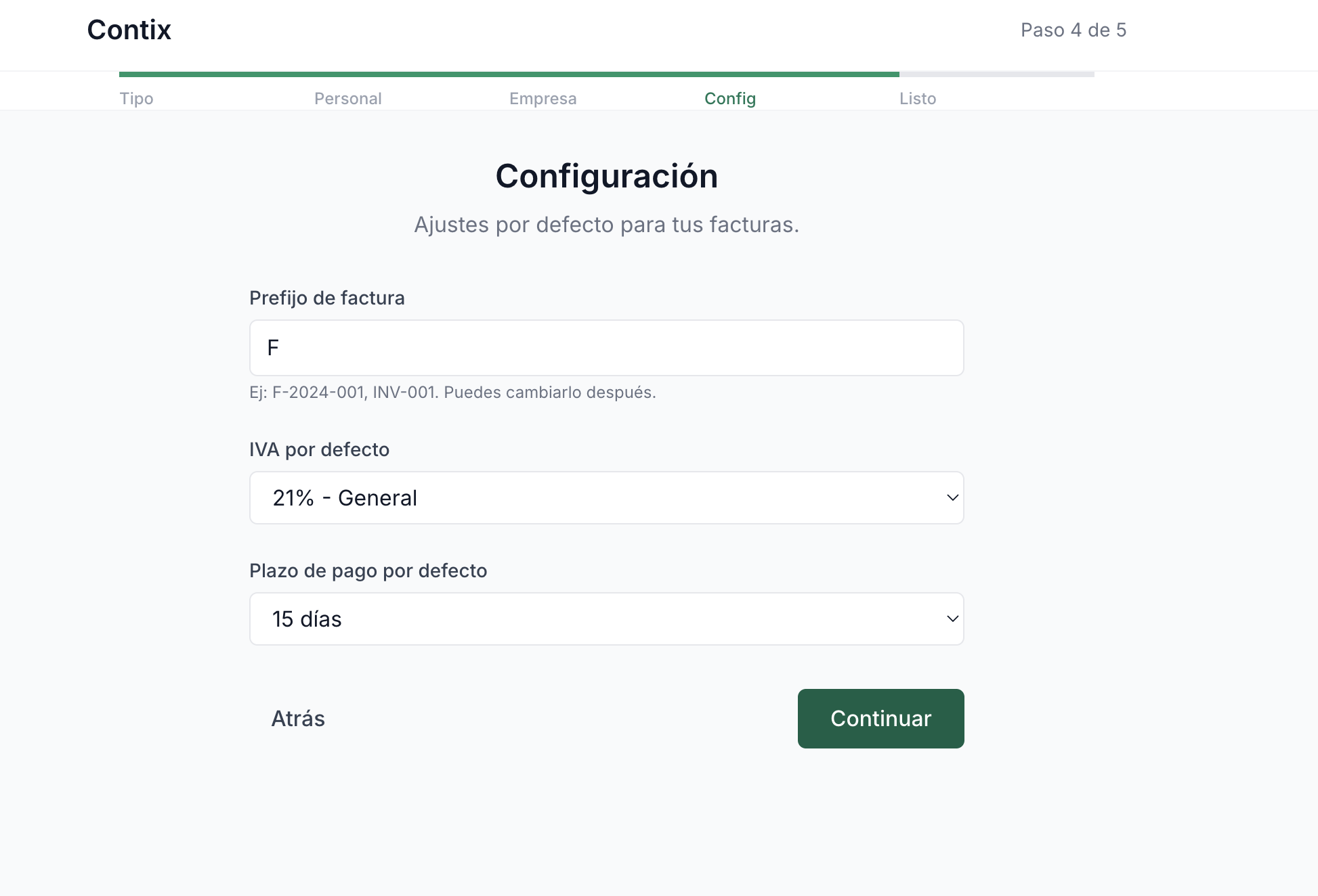 Preferencias